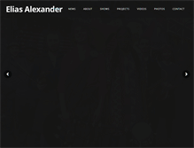 Tablet Screenshot of eliasalexander.com